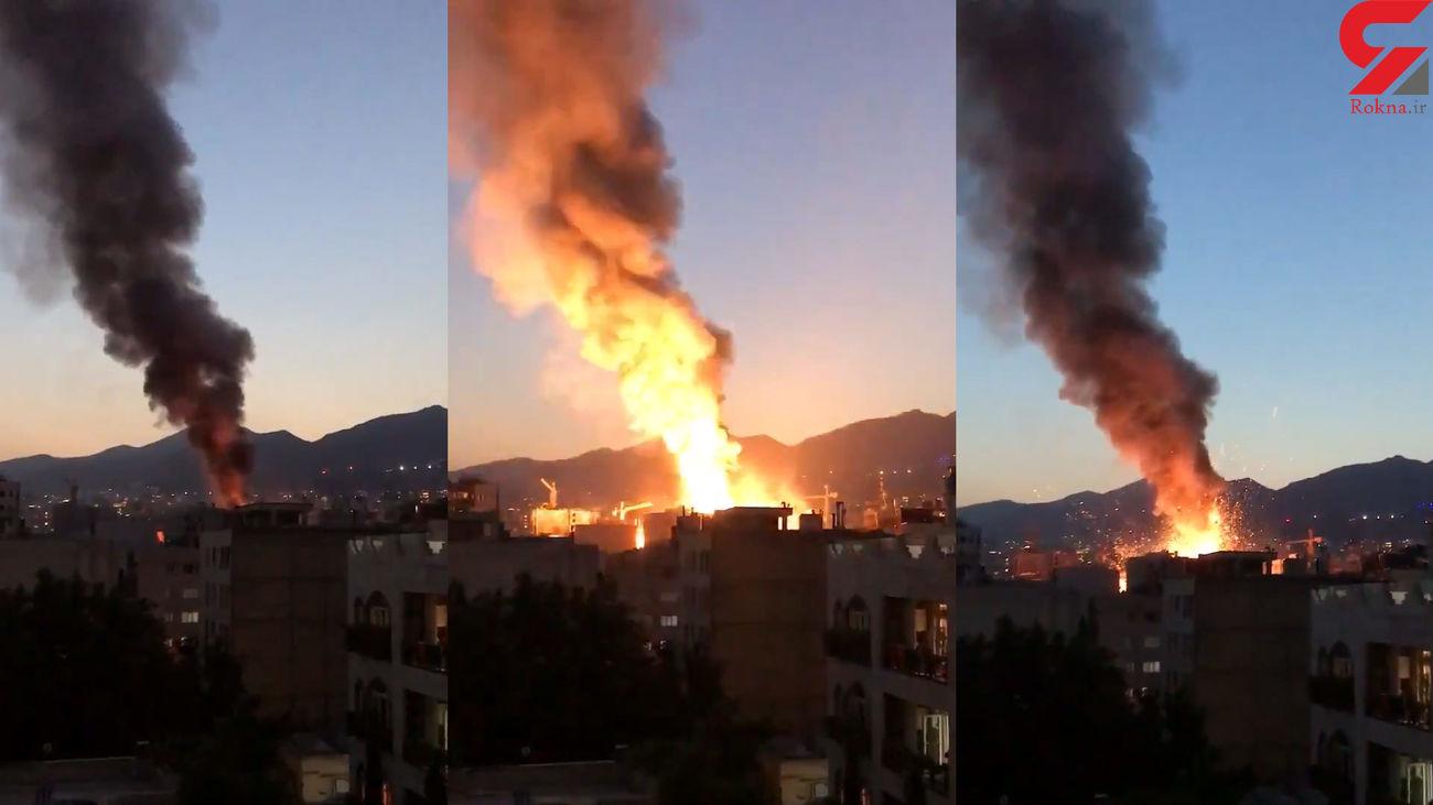جزئیات دقیق از آتش سوزی مرکزدرمانی اطهر در تجریش+فیلم و تعداد کشتگان