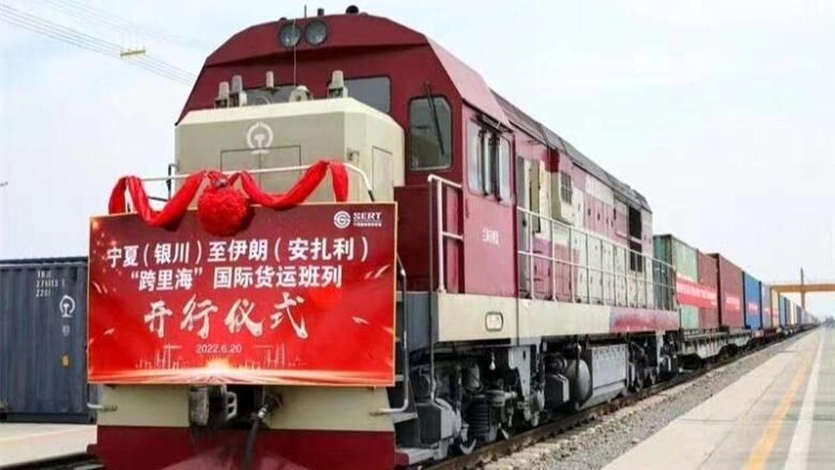 قطار چین به ایران راه اندازی می‌شود|