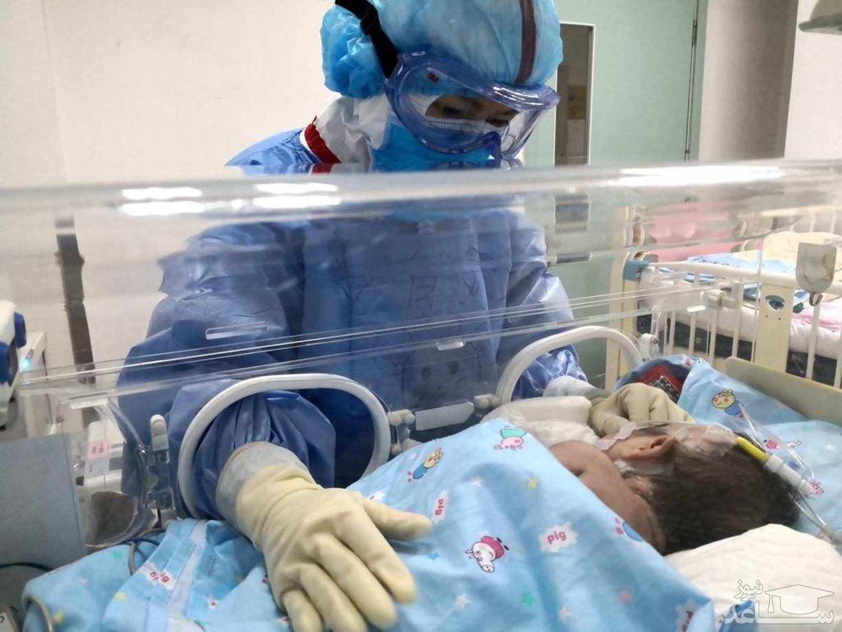 نوزاد 8 ماهه ای که مبتلا به کرونابود خبرساز شد