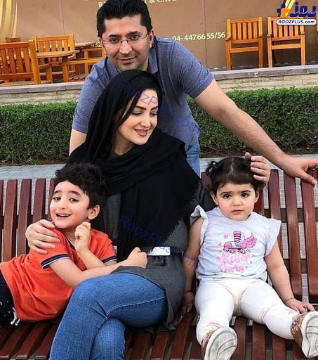 شیلا خداداد درکنار همسر و فرزندانش+،عکس