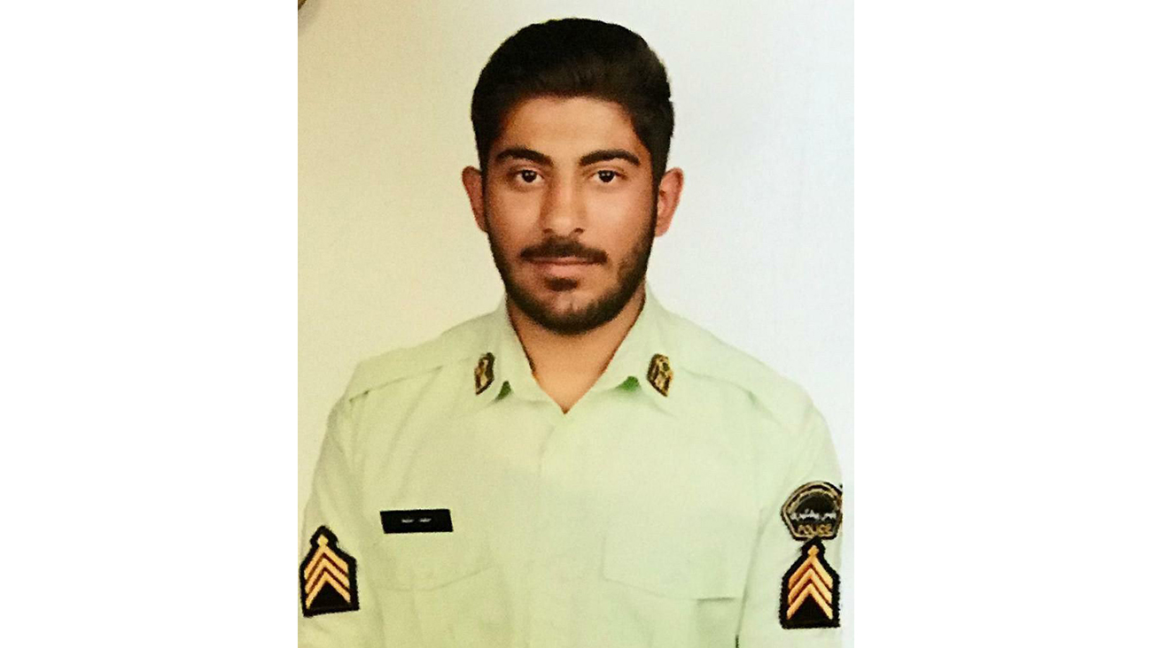 گروهبان یکم حامد ضابط شهید پلیس در تهرانپارس 